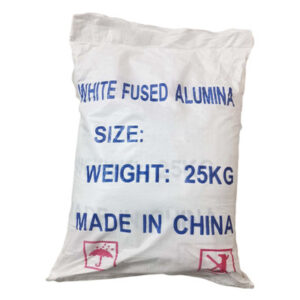 Corindón blanco de óxido de aluminio fundido para abrasivo -1-