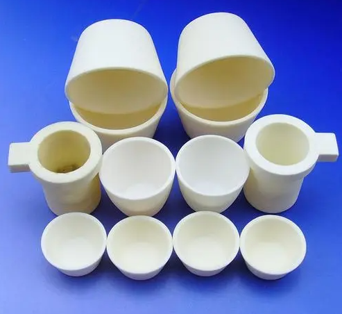 Corindon Alumina Creuset Coupe Fourneau 30ml pour Fonderie